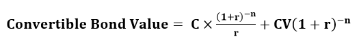 Convertible Bond Formula