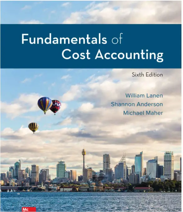 Fundamentals of Cost Accounting 