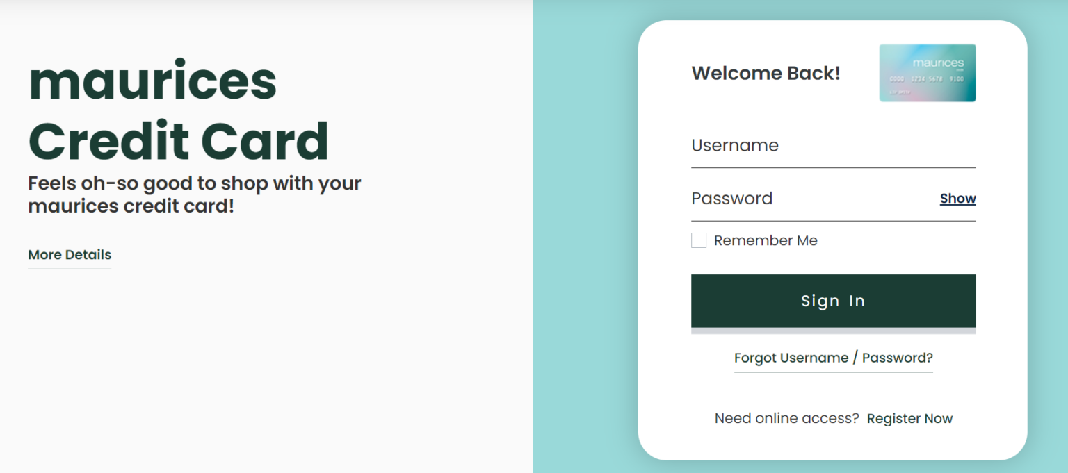 How to Make a Maurices Credit Card Payment? Maurices Credit Card Login